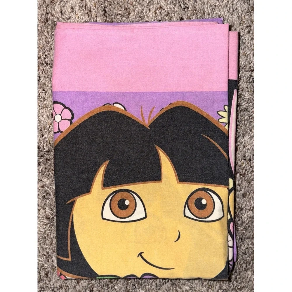Dora The Explorer & Boots Nick Jr.‎ Nickelodeon Pillowcase 2006 Adorable